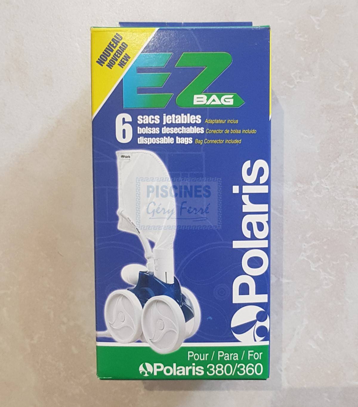 sac jetable polaris 360 et 380 chez Ferré Piscines ALLAUCH