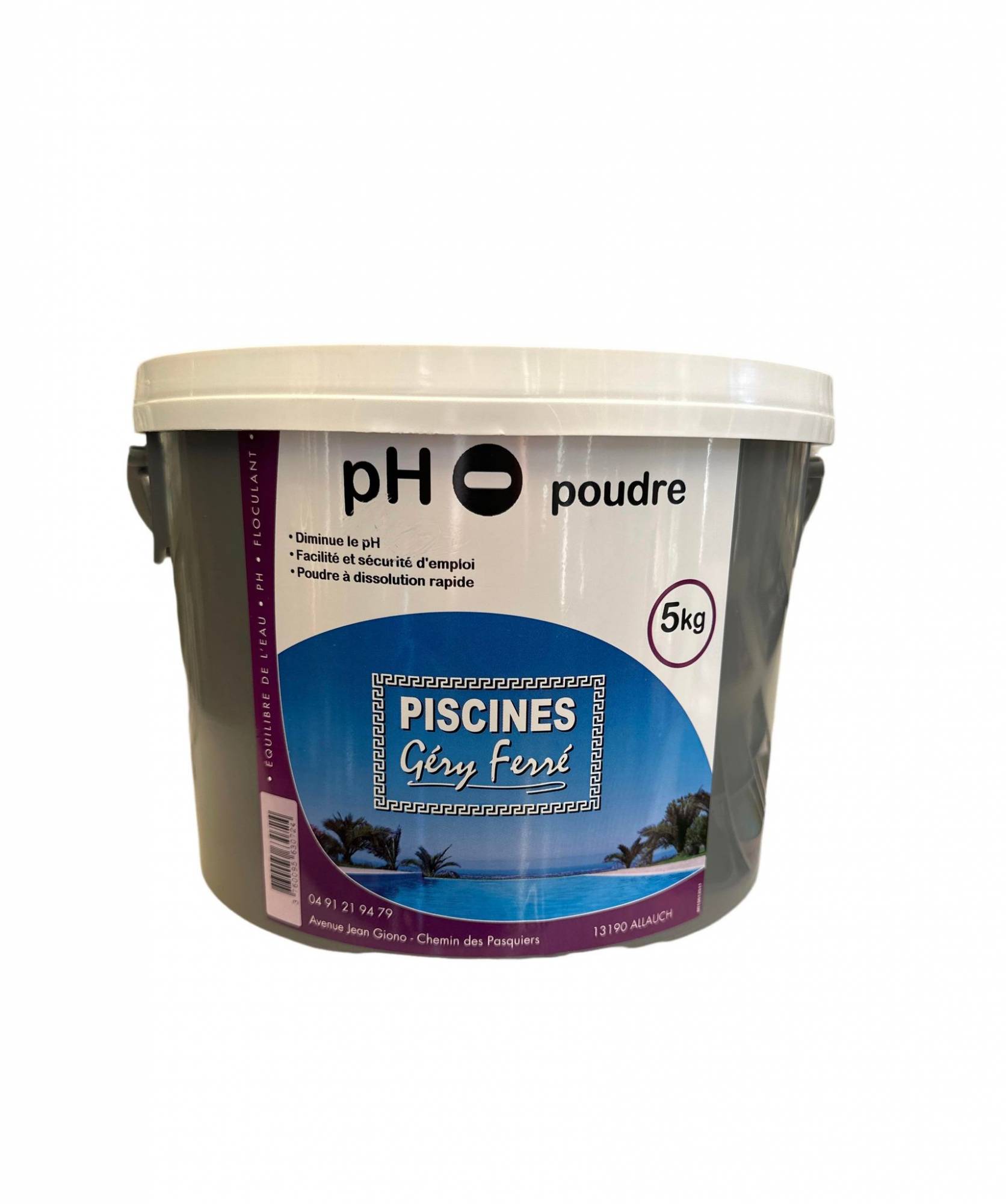 ph- pour piscines