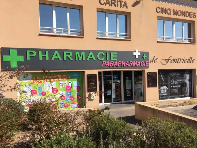 pharmacie de fontvieille proche de Ferré Piscines à Allauch