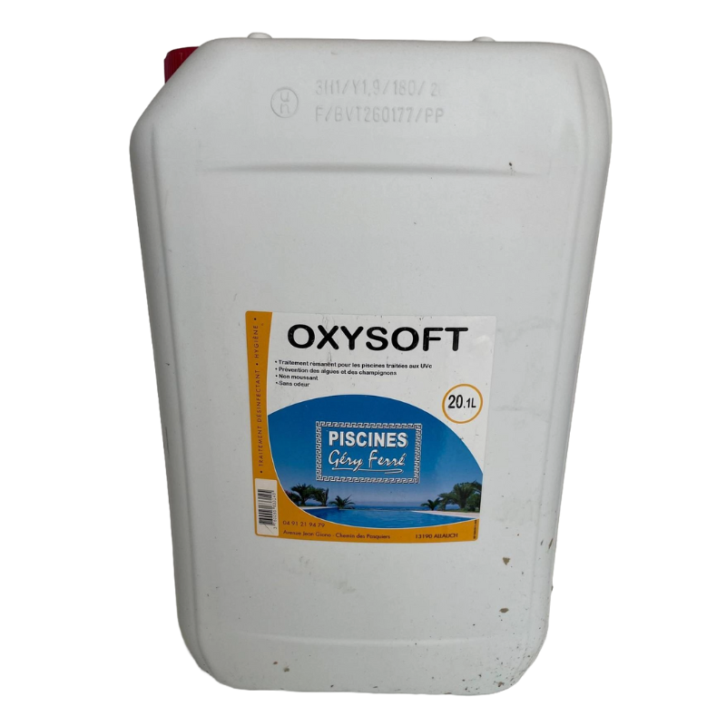 Traitement rémanent UV - OXY SOFT - oxygène actif 20L