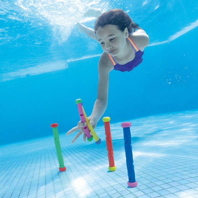 Jeu de bâtons piscine - lot de 5 - INTEX 