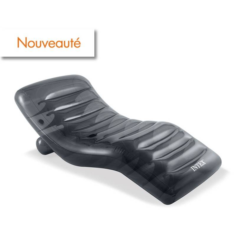 Bouée Lounge piscine Carbone - INTEX 
