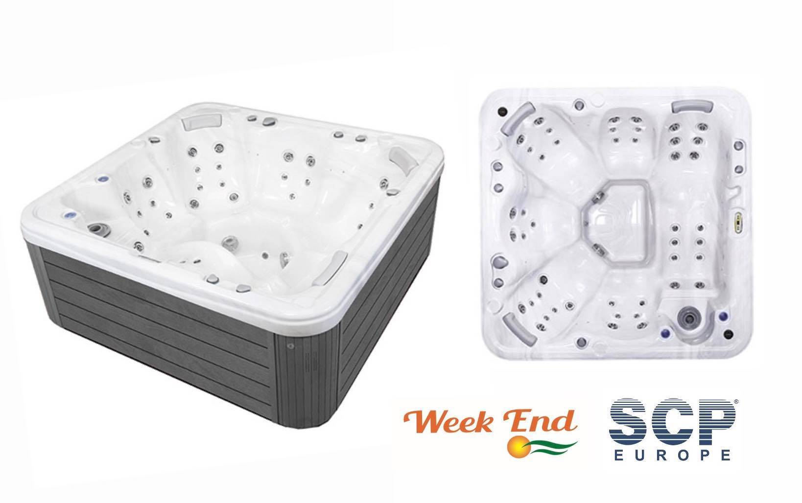 Spa 6 places - 645/L week-end - By SCP - Ferré piscines 
