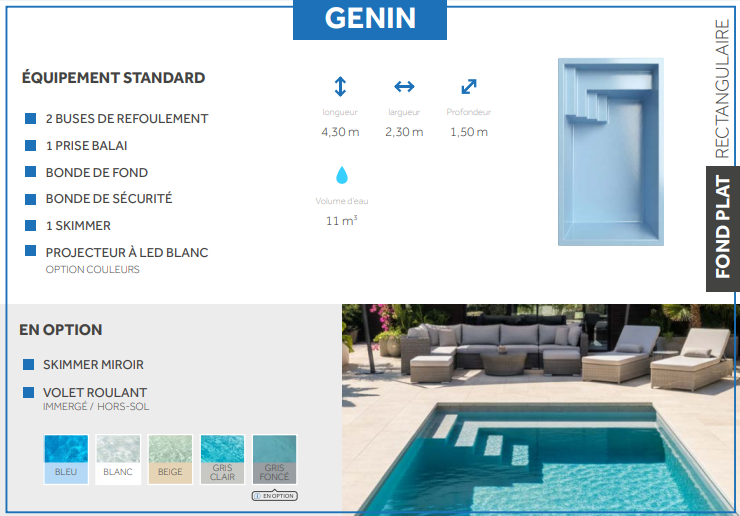 mini piscine pour terrasse