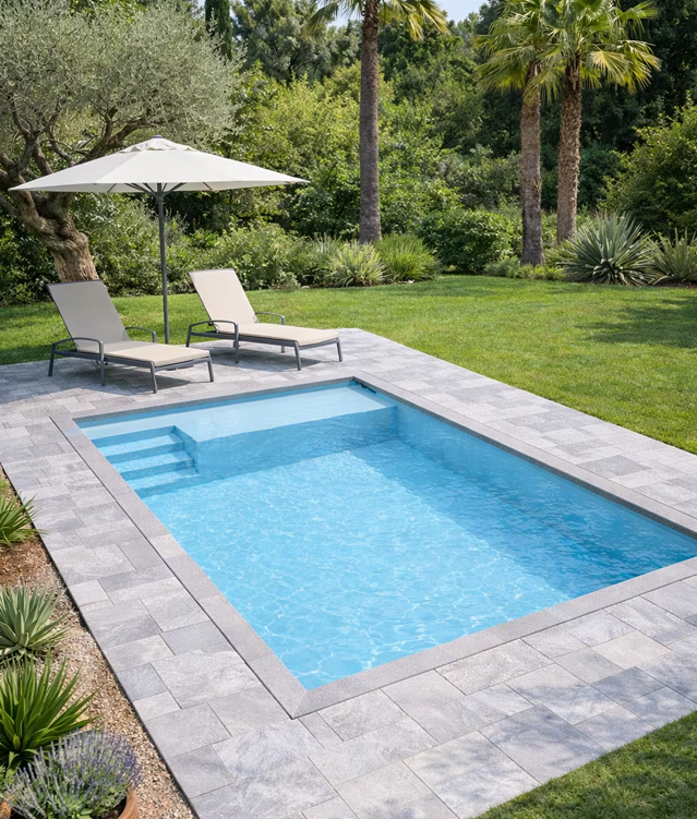 piscine coque polyester 6x3 