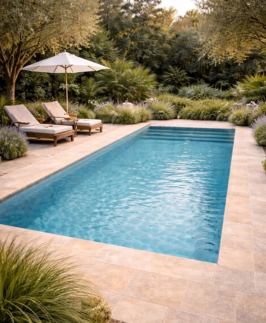 piscine coque polyester 8.50x4 Marseille