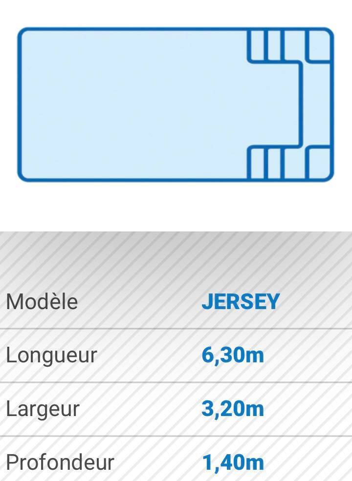 Kit piscine coque en polyester, modèle JERSEY- France Piscines Composite - FERRE PISCINES à Aubagne