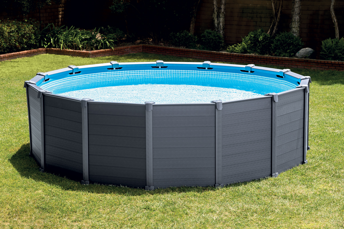 Piscine Tubulaires rondes Graphite INTEX- Ferré piscines 13