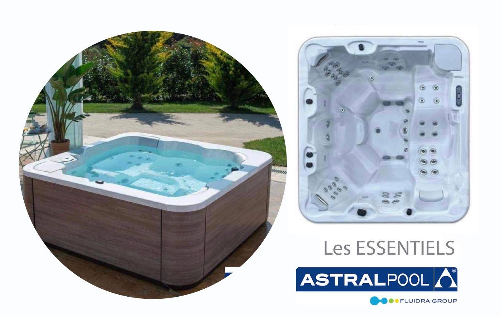 Jacuzzi spas - SELECT E - Astral Pool - pas chère - Marseille 