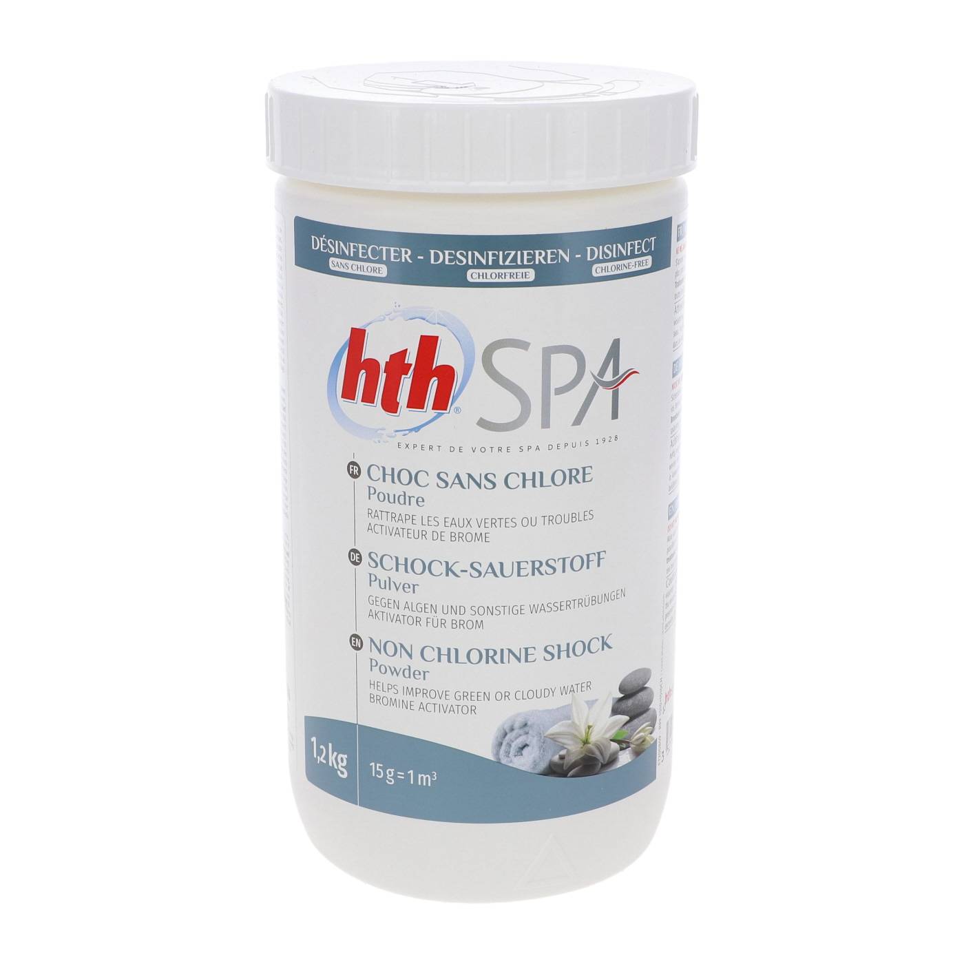 Hth spa - choc sans chlore - magasin spa allauch 