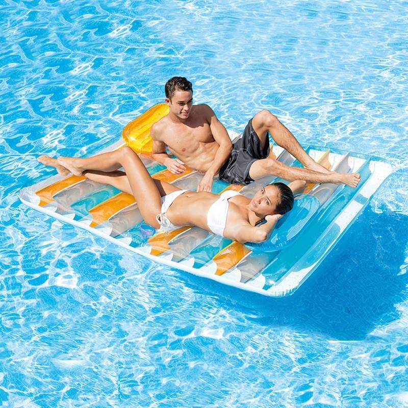 Matelas vis-à-vis double INTEX- Ferré Piscines