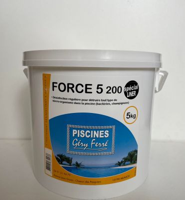 force 5 spécial liner pas chère chez ferre piscines Marseille 