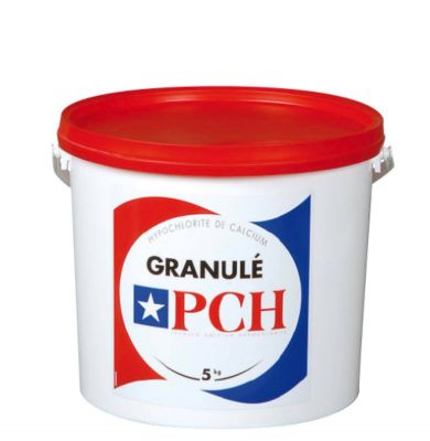Granulé  hypochlorite PCH pas chère chez FERRE PISCINES MARSEILLE 