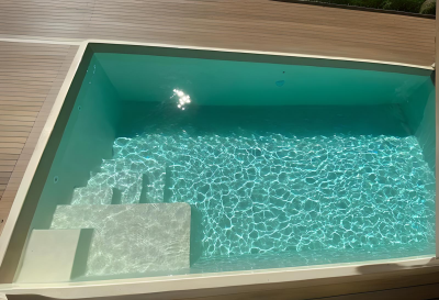 piscine coque polyester 6x3 Marseille