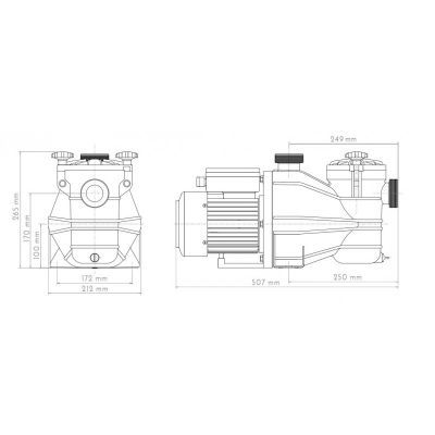 POMPE DE PISCINE ACIS VIPOOL " MCB " 