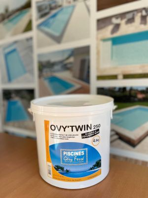 Ferré piscines - OVY'TWIN - CHLORE OXYGÈNE - galet de 250gr