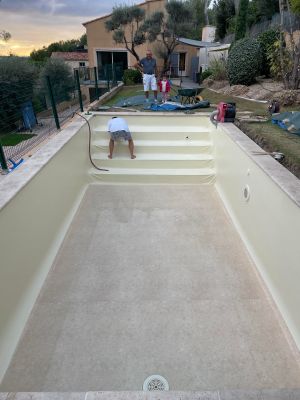 POSE DE LINER PISCINES 