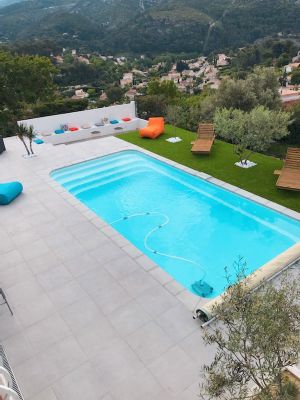 Kit piscine coque polyester, modèle : DÉCLIC 800 (8 x 3.70)