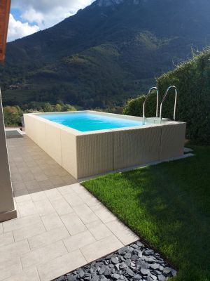 Piscine hors-sol LAGHETTO ,  modèle : DOLCE VITA 