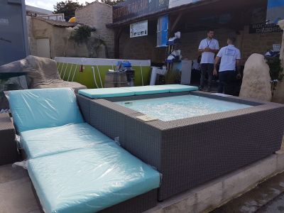Piscine hors-sol - Foire de Marseille 