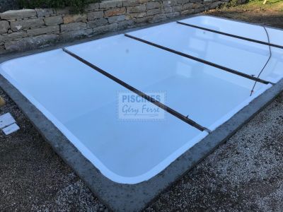 pose coque polyester Ferré Piscines 13