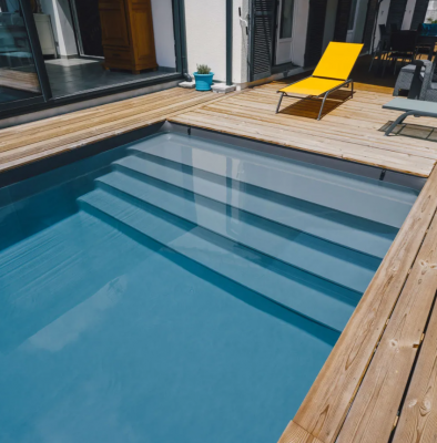 Coque piscine pas chère à installer seule 