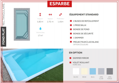 Poseur de piscine en kit 