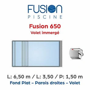 piscine coque familiale Fusion