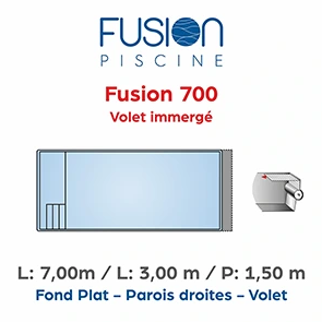 piscine coque 7x3 prix