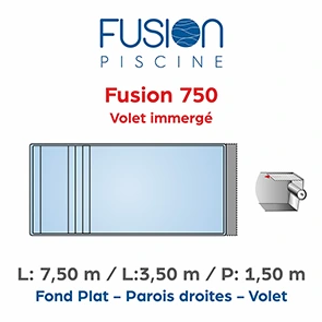 piscine coque familiale Fusion