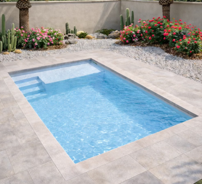 piscine coque polyester 7x3 Allauch