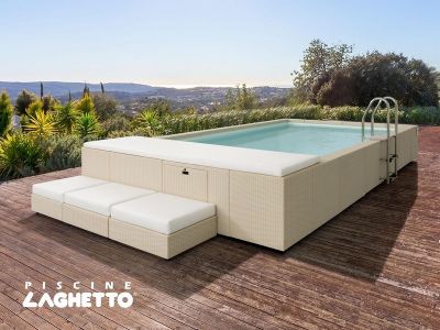 Piscine hors-sol LAGHETTO , modèle : DIVINA 