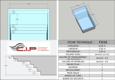 installateur piscine coque 6.5x3.5