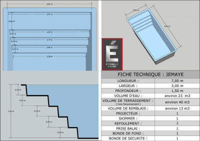piscine coque 7x3 installateur