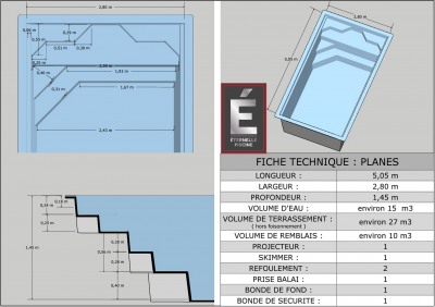 piscine coque petite taille