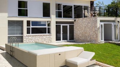 Piscine hors-sol LAGHETTO , modèle : DIVINA 