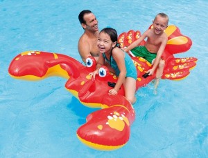  Homard à chevaucher INTEX- ferré piscines