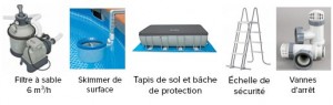 Piscine Tubulaires rectangulaires Ultra Silver INTEX- Ferré piscines 13