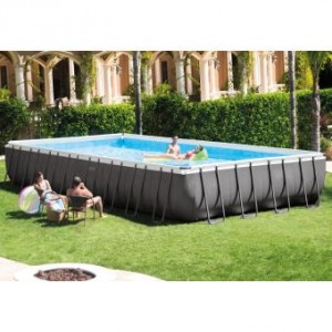 Piscine Tubulaires rectangulaires Ultra Silver INTEX