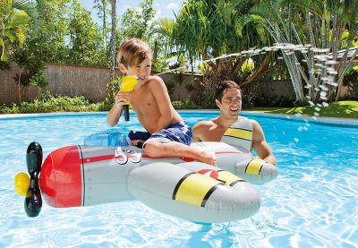 Avion à chevaucher   pistolet INTEX- Ferré piscines à Allauch