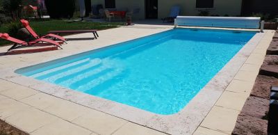 Grande piscine entérré, modèle BERMUDES- France Piscines Composite - FERRE PISCINES à ALLAUCH 