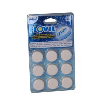 Clarifiant Ultra-Concentré - FLOVIL - 9 pastilles 