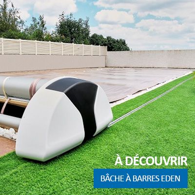 BÂCHE À BARRES 4 SAISONS motorisée - EDEN