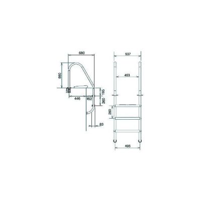 Echelle inox Aubagne 
