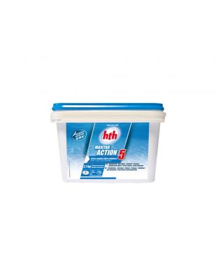 Chlore multifonctions - HTH MAXITAB ACTION 5 - galet 135g - 2,7kg 