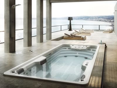 Les spas de nage " SWIMSPA " By Astral pool chez ferre piscines Marseille 