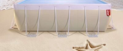 Piscine sable beige hors sol Laghetto pop- Ferré Piscines proche de Marseille