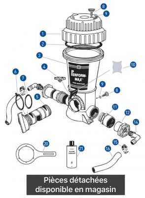 pièces détachées brominateur performax chez Ferré Piscines à ALLAUCH 13