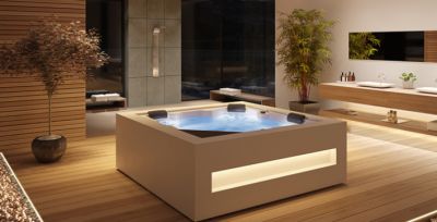 spa d'intérieur new art - FERRE PISCINES