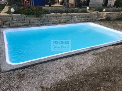 pose coque polyester Ferré Piscines 13